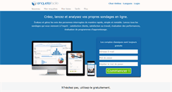 Desktop Screenshot of enquetefacile.com
